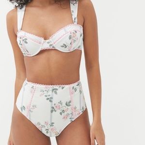 For Love & Lemons Rose Garden Bikini Set 🌺